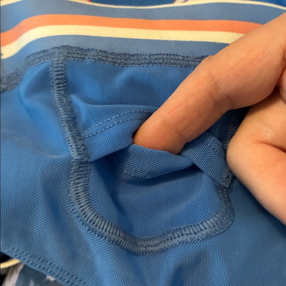 Johnny Was EUC Floral Blue Skort. Adorable and functional. Great pockets!! - Picture 4 of 7
